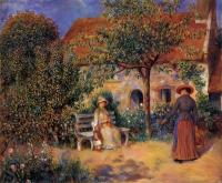 Renoir, Pierre Auguste - Garden Scene in Brittany